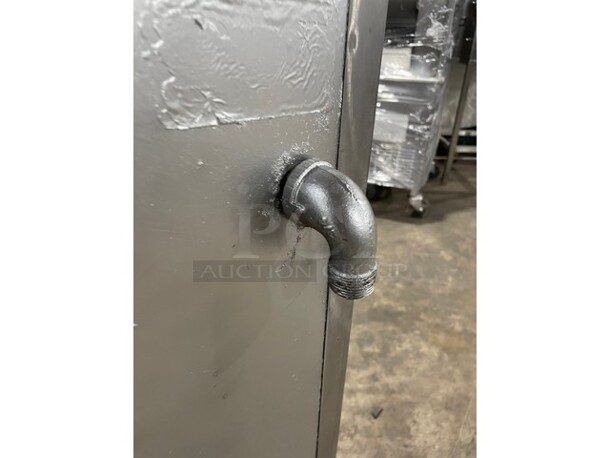 NICE! MagiKitch'N Commercial Natural Gas Powered Char Broiler Grill! With Back & Side Splashes! On Casters! - Image 7 of 7
