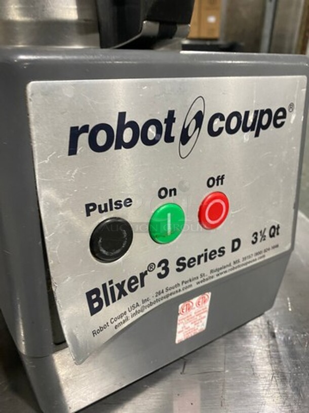 Robot Coupe Commercial Countertop Food Processor/Chopper Machine! All Stainless Steel! - Image 6 of 8