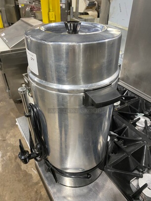 Crown Select Commercial Countertop Automatic Coffee Urn! All Stainless Steel! - Image 2 of 7