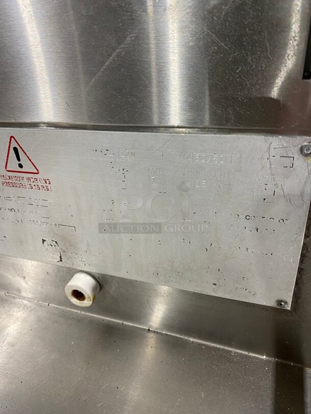 WOW! Broaster Natural Gas Powered Heavy Duty Commercial Pressure Fryer! Smart Touch Screen! On Casters!  MODEL 1800GH - Image 8 of 9