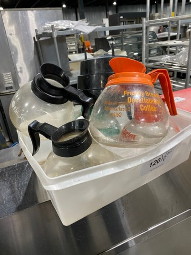 Various Glass Coffee Pots! 6x Your Bid! - Image 3 of 8