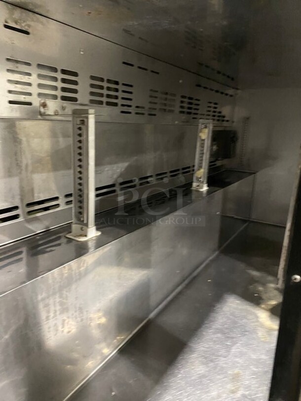 Turbo Air Commercial 3 Door Lowboy/Worktop Cooler! All Stainless Steel! On Casters! Model: TUR72SD SN: UR72808021 115V 60HZ 1 Phase - Image 6 of 8