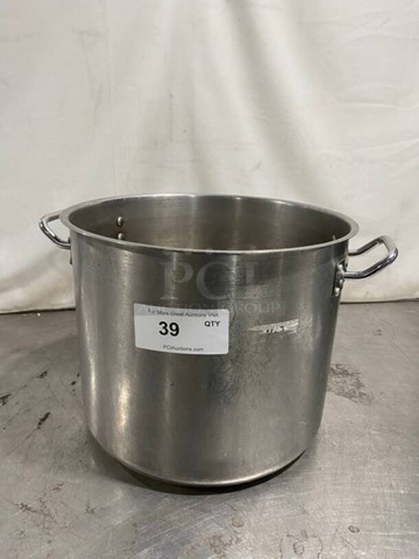 Metal Stock Pot! With Side Handles! - Image 5 of 5