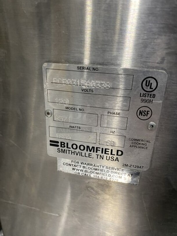 Bloomfield Counter Top Coffee Brewer Machine! Model 8571 Serial PCB0315A0336! 120V 1 Phase! - Image 5 of 8