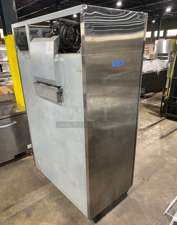 Turbo Air Commercial 2 Door Reach In Freezer! With Poly Coated Racks! Solid Stainless Steel! Model: M3F472 SN: M3F4L76034 115V  - Image 4 of 10