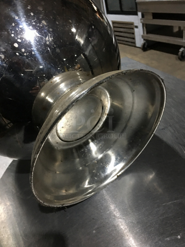Round Stainless-Steel Bowl! Good For Fruit/Chips/ Candy Or To Display! - Image 3 of 4