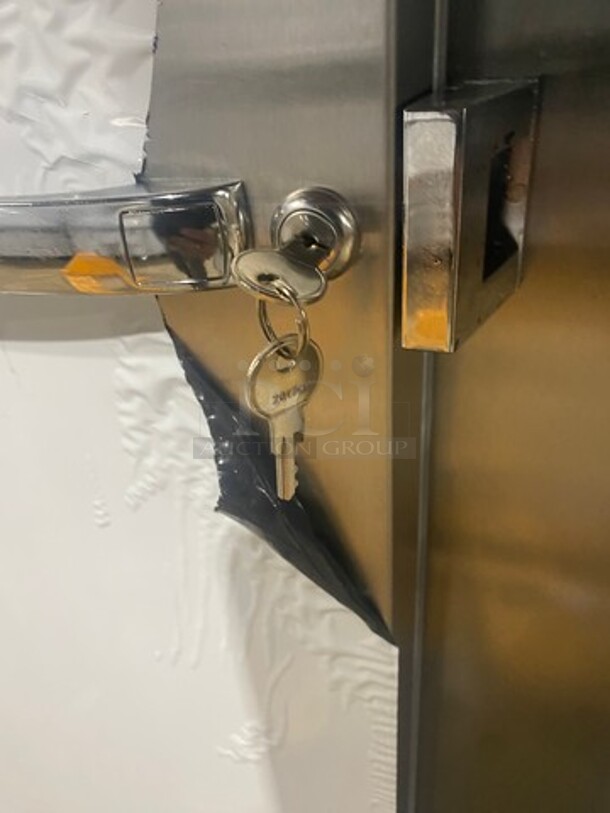 AMAZING! BRAND NEW! Continental Commercial 2 Door Reach In Refrigerator! With Poly Coated Racks! All Stainless Steel! Model: 2RN SN: 16234426 115V 60HZ 1 Phase - Image 12 of 12