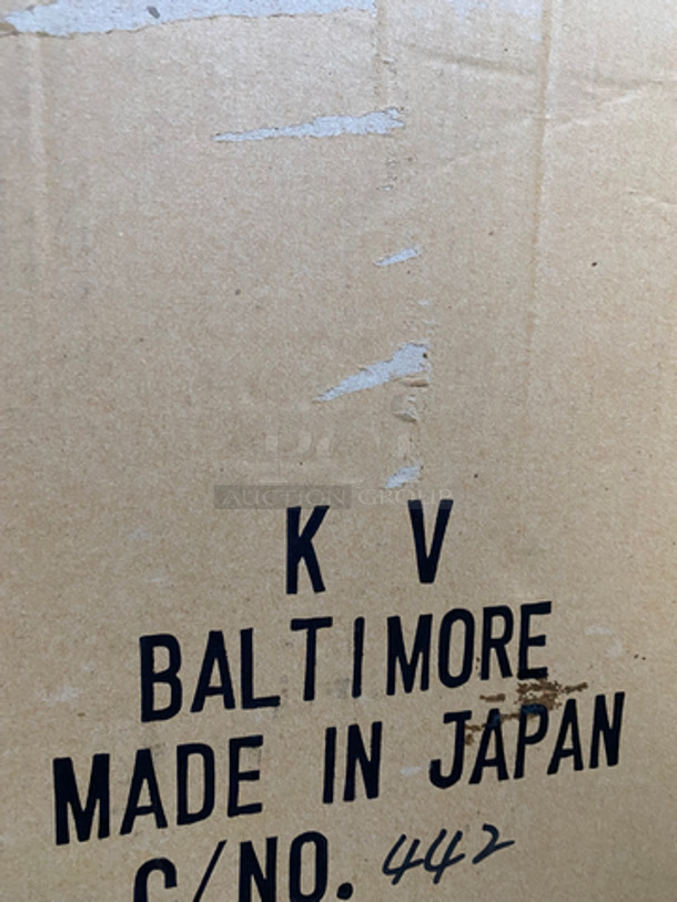 NEW! IN THE BOX! KV 7 1/2" Black Ceramic Plates! - Image 2 of 9