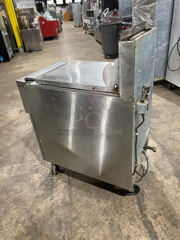 Frymaster Commercial Natural Gas Powered Commercial Pasta Cooker/Rethermalizer! With Backsplash! All Stainless Steel! WORKING WHEN REMOVED! Model: FBCR18CSE SN: 1208HR0002 - Image 4 of 8