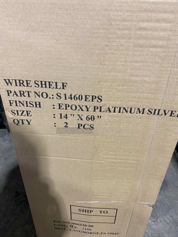 NEW! IN THE BOX! Stortec Commercial Metal Wire Shelf Unit! - Image 2 of 5