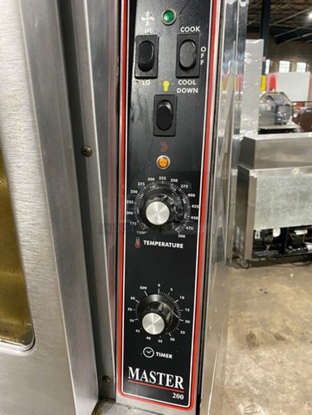 Garland Commercial Gas Powered Double Deck Convection Oven! With View Through Doors! Metal Oven Racks! All Stainless Steel! On Casters! 2x Your Bid Makes One Unit! - Image 7 of 8