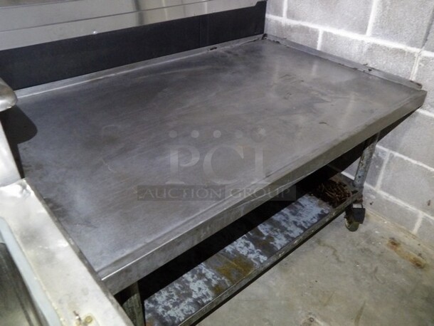 Low Rise Stainless Steel Stand for Griddle/Charbroiler 