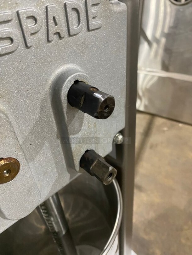 Tre Spade Stainless Steel Sausage Stuffer! - Image 6 of 7