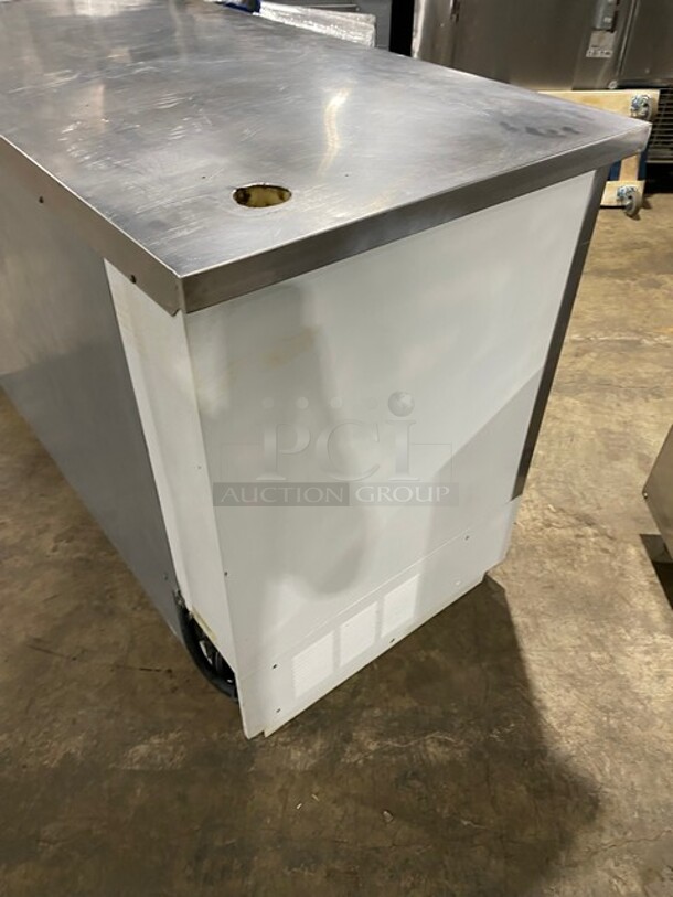Beverage Air Stainless Steel Under The Counter 2 Door Cooler! Stainless Steel!  - Image 3 of 8
