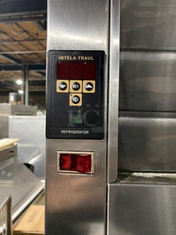 Traulsen Commercial 2 Door Reach In Cooler! With View Through Doors! With Racks! All Stainless Steel! On Casters! Model: RHT232NUTFHG SN: T46157E03 115V 60HZ 1 Phase - Image 12 of 12