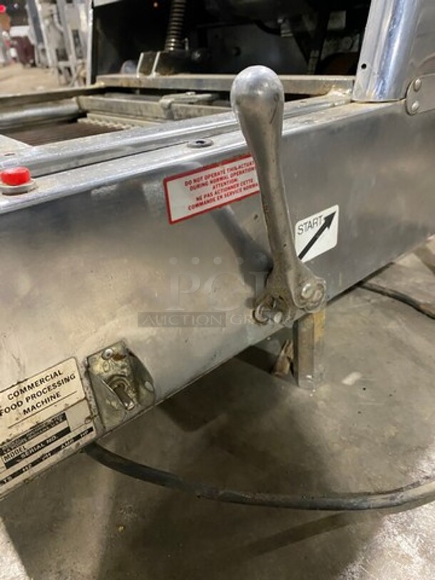 Sweet! Berkel Counter Top Commercial Bread Slicer! Model VR Serial 9213120G! 115V 1Phase! - Image 7 of 9