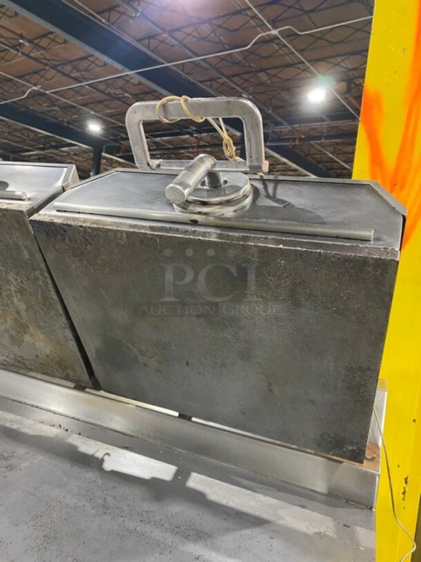 Garland Commercial Electric Powered Dual Sided Press Griddle! All Stainless Steel! On Casters! - Image 6 of 9
