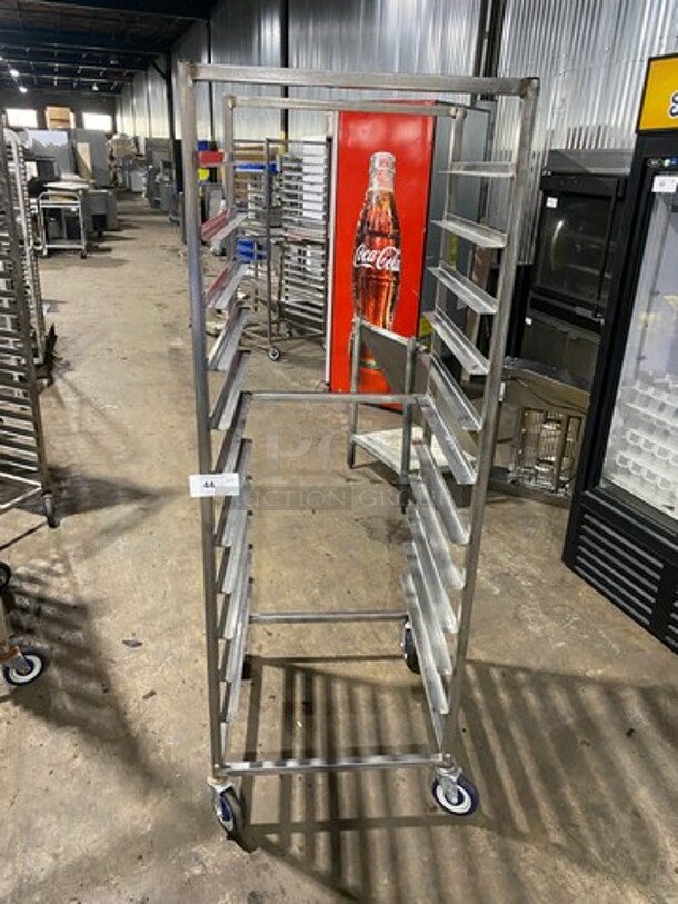 Metal Commercial Pan Transport Rack! On Casters! - Image 1 of 5
