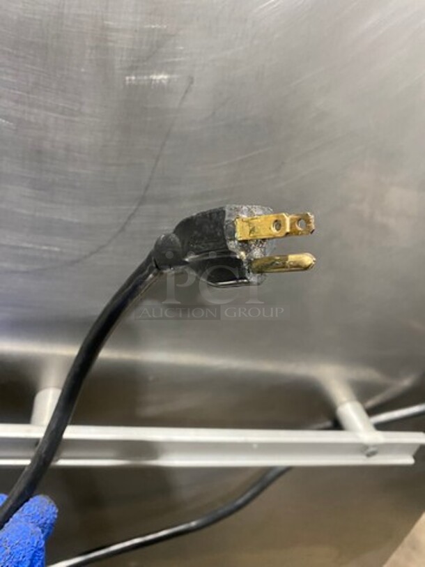 SWEET! FWE Single Door Electric Powered Food Warming Cabinet! Solid Stainless Steel! On Casters! Model: TST16CHP SN: 133820301 120V - Image 8 of 8