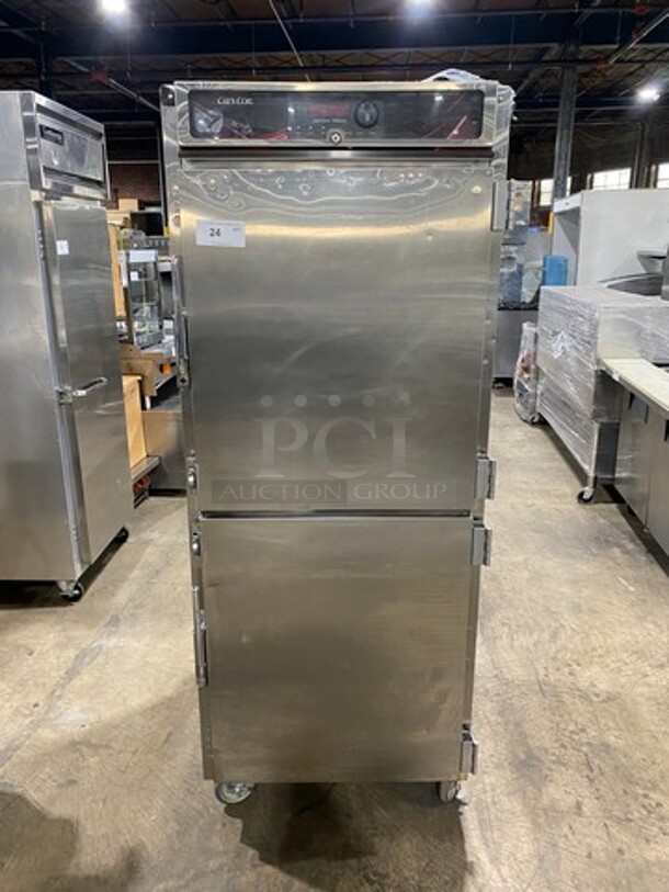 Cres Cor Commercial Electric Powered Split Door Roast-N-Hold Oven! All Stainless Steel! On Casters! Model: RO151FUA12DE4803Z SN: IBIJ0005120853 480V 60HZ 3 Phase - Image 1 of 10