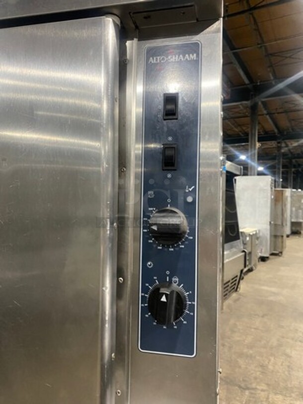 Alto Shaam Commercial Natural Gas Powered Double Deck Convection Oven! With Metal Racks! Solid Stainless Steel! On Casters! 2x Your Bid Makes One Unit! - Image 7 of 11