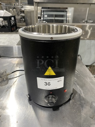 NICE! Glenray Commercial Countertop Soup Kettle/Food Warmer! Model 1026011 Serial E35018030059! 120V 1Phase!