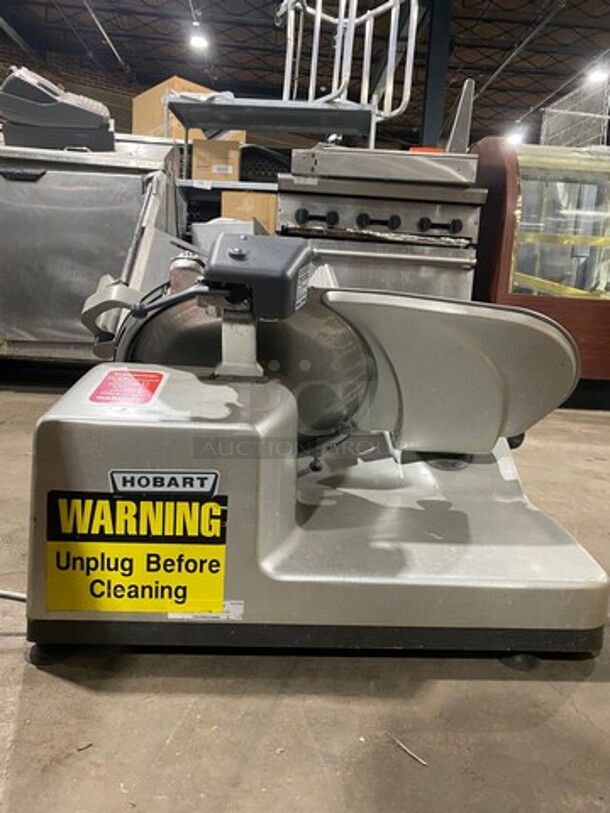 Hobart Commercial Countertop Deli/ Meat Slicer! All Stainless Steel! Model: 3813 SN: 631000747 120V - Image 3 of 6