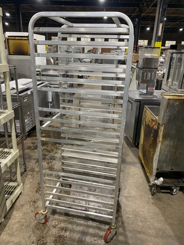 Win Holt Commercial Pan Transport Rack! On Casters! - Image 2 of 4