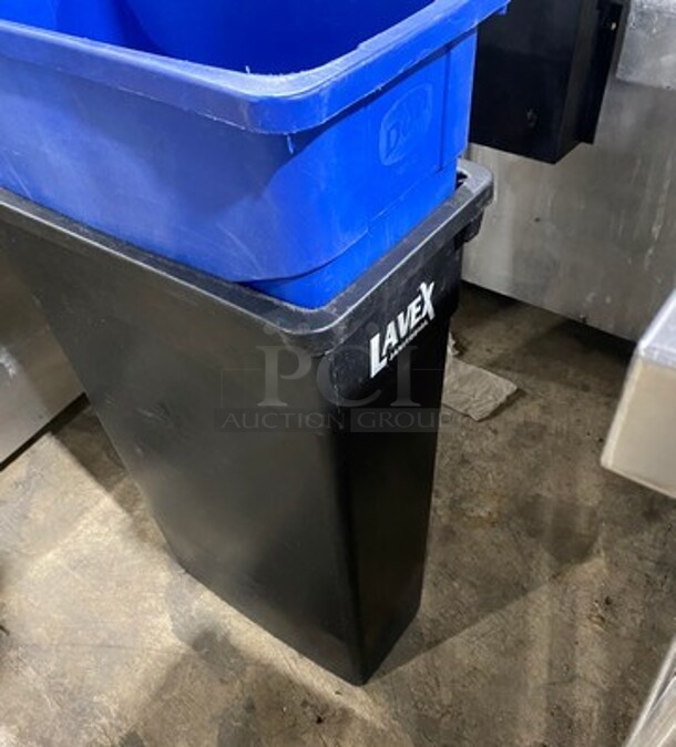Poly Recycle/trash bin! 2x Your Bid - Image 2 of 7