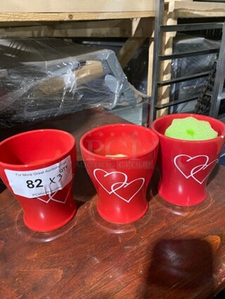 ALL ONE MONEY! Edible Arrangements Ceramic Decorative "Pot"! Perfect For Decor/ Arrangements!