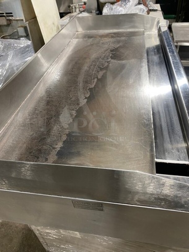 Eagle Commercial Countertop Electric Powered Flat Top Griddle! With Back And Side Splashes! All Stainless Steel! Model: CLEGH48240 SN: 1611220001 208/240V 60HZ 1/3 Phase - Image 3 of 10