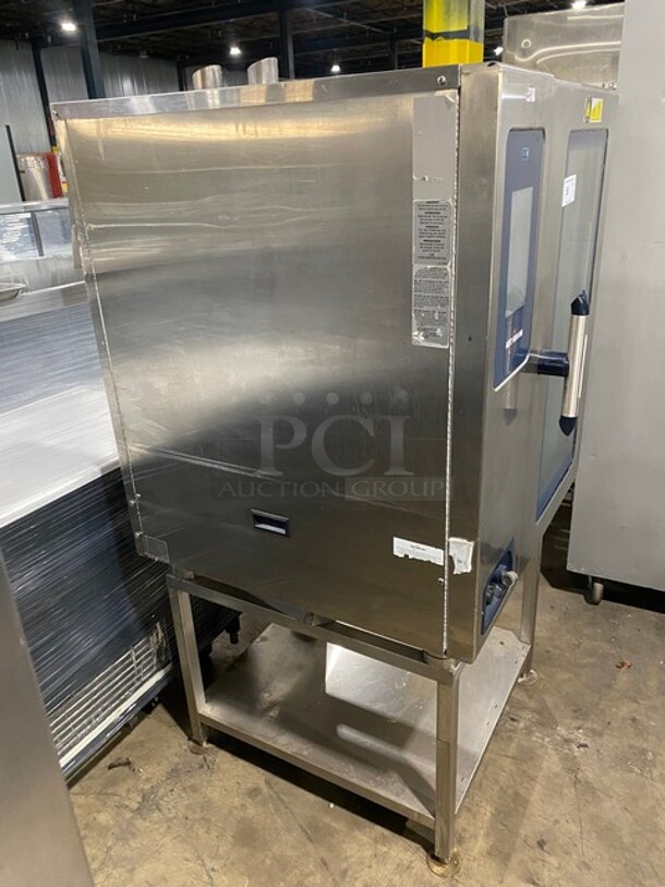 Nice! Late Model Alto Shaam! Stainless Steel Commercial Electric Powered Combi Convection Oven! 208/240 Volts! 3 Phase! Model: CTP10-10E  - Image 2 of 11