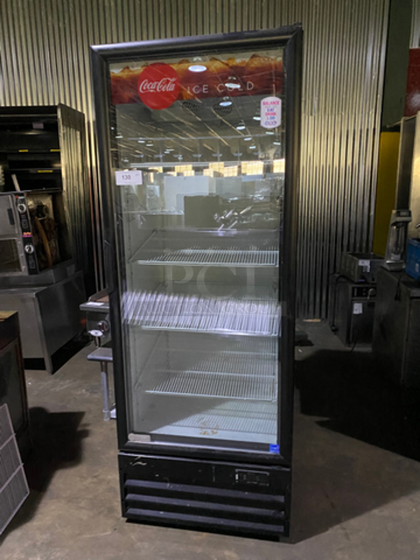 Imbera Commercial Single Door Reach In Cooler Merchandiser! With View Through Door! Poly Coated Racks! Model: G319 SN: 534130503462 115V 60HZ 1 Phase - Image 1 of 8