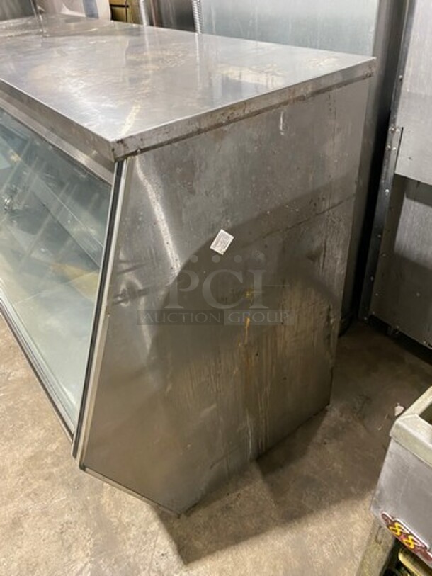 2018 Cool Tech Commercial Refrigerated Bakery/Deli Case! With Slanted Front Glass! With Sliding Rear Access Doors! All Stainless Steel Body! WORKING WHEN REMOVED! Model: CRI72CD SN: 35918 120V - Image 2 of 8