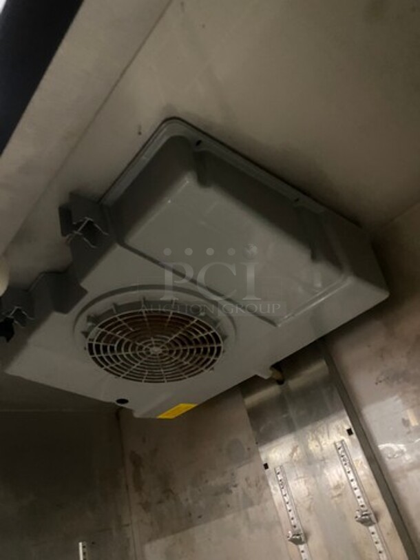 Edesa Commercial 2 Door Reach In Cooler! With Poly Coated Racks! All Stainless Steel! On Casters! Model: EDRR49 SN: 15060371M 115V 60HZ 1 Phase - Image 6 of 9