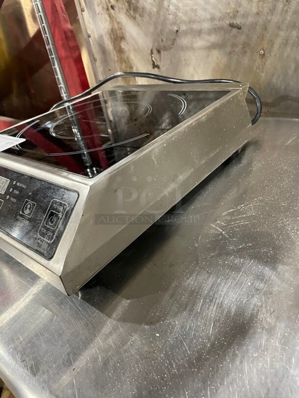 Update Commercial Electric Powered Countertop Induction Range! All Stainless Steel! 120V! - Image 2 of 7