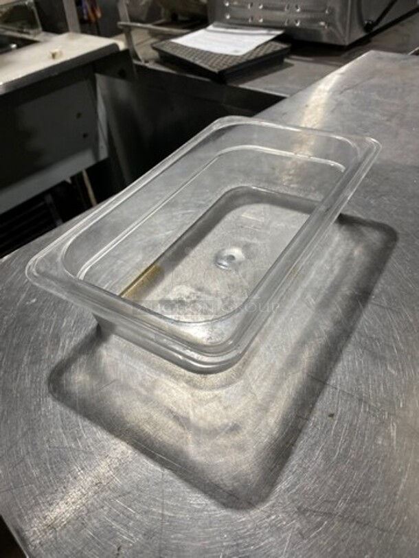 ALL ONE MONEY! Assorted Size Clear Poly Food Containers! - Image 3 of 7