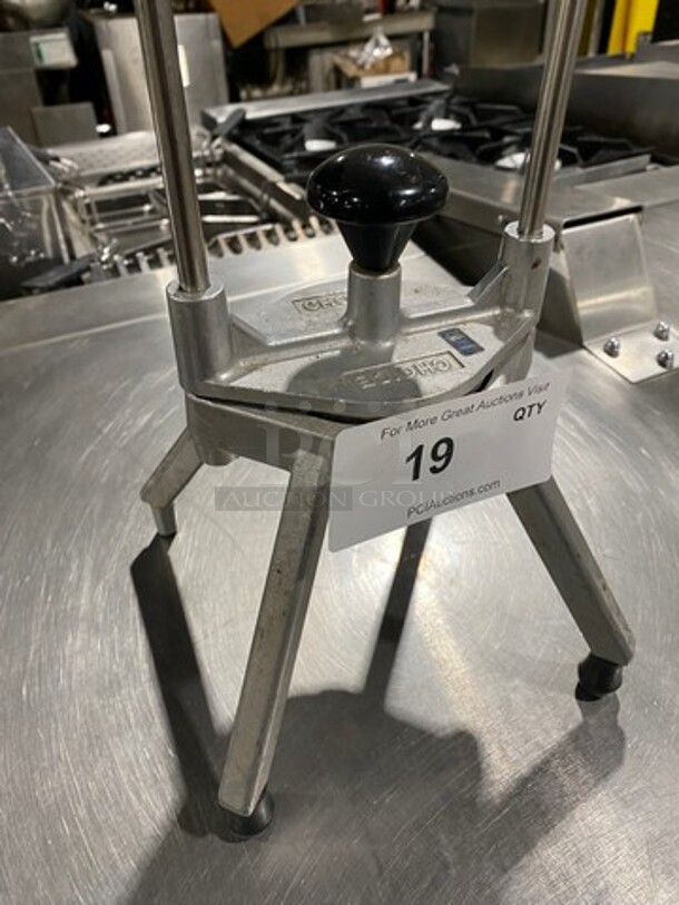 Choice Commercial Countertop Manual Vegetable/Fruit Slicer/Cutter! All Stainless Steel! - Image 2 of 5