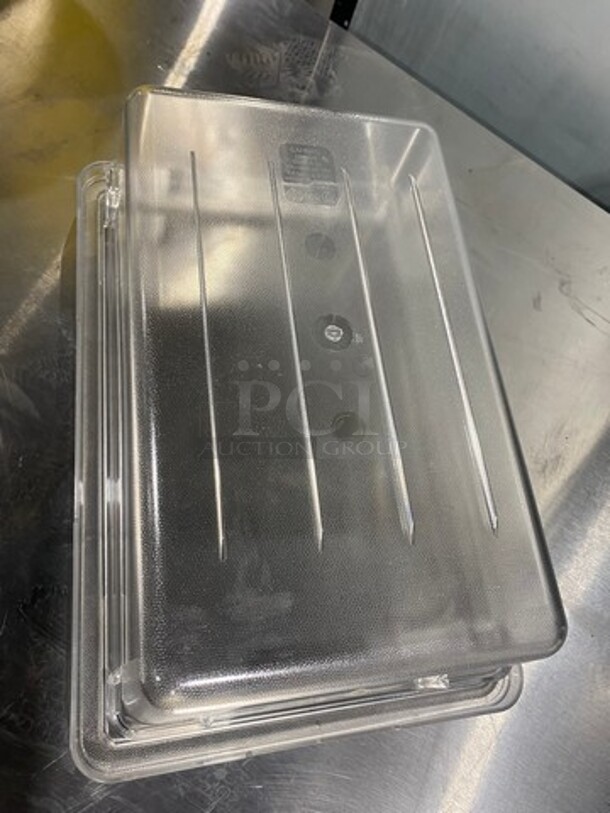 NEW! Cambro Clear Poly Food Containers! 4x Your Bid! - Image 5 of 6