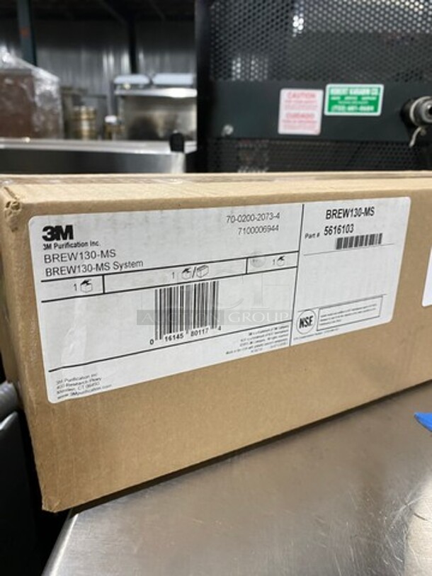 IN THE BOX! 3M Coffee & Hot Tea Water Filtration System! Model BREW130MS! - Image 2 of 4