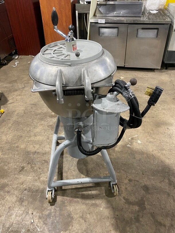 Hobart Commercial Heavy Duty VCM Vertical Cutter/Mixer/Mincer! All Stainless Steel! Model: VCM40 240V 60HZ 3 Phase
 - Image 4 of 9