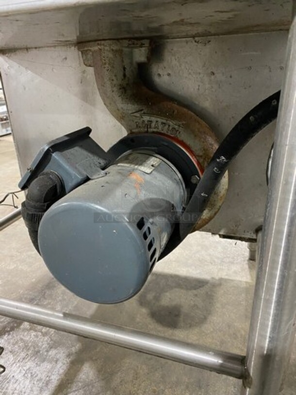 Hobart Commercial Pass-Through Dishwasher! All Stainless Steel! On Legs! - Image 8 of 12