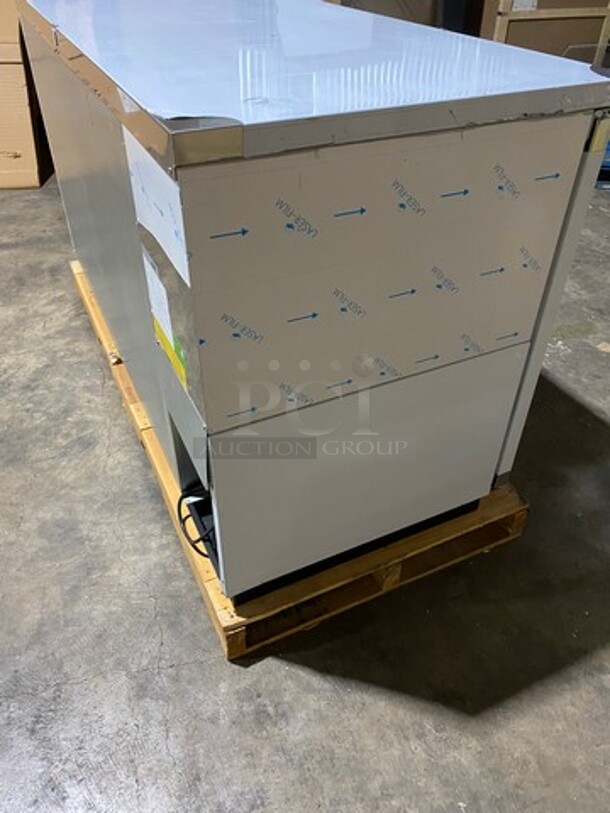 WOW! SCRATCH-N-DENT! Micro Matic Commercial 2 Door Bar Back Cooler! With Poly Coated Racks! All Stainless Steel! Model: MBB68SE 115V 60HZ 1 Phase - Image 5 of 10
