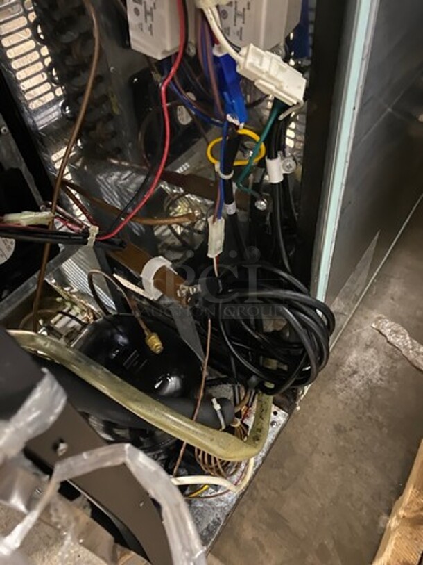 Commercial 2 Door Bar Back Cooler! With Solid Doors! All Stainless Steel! On Legs! - Image 8 of 8