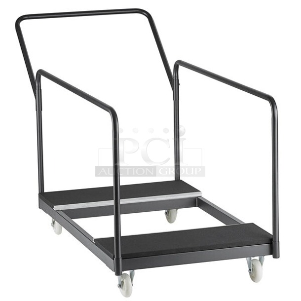 BRAND NEW SCRATCH & DENT! Lancaster Table & Seating Multi-Purpose Folding Table Dolly - 8 Table Capacity. 2x Your Bid. No observable damage.  - Image 1 of 2