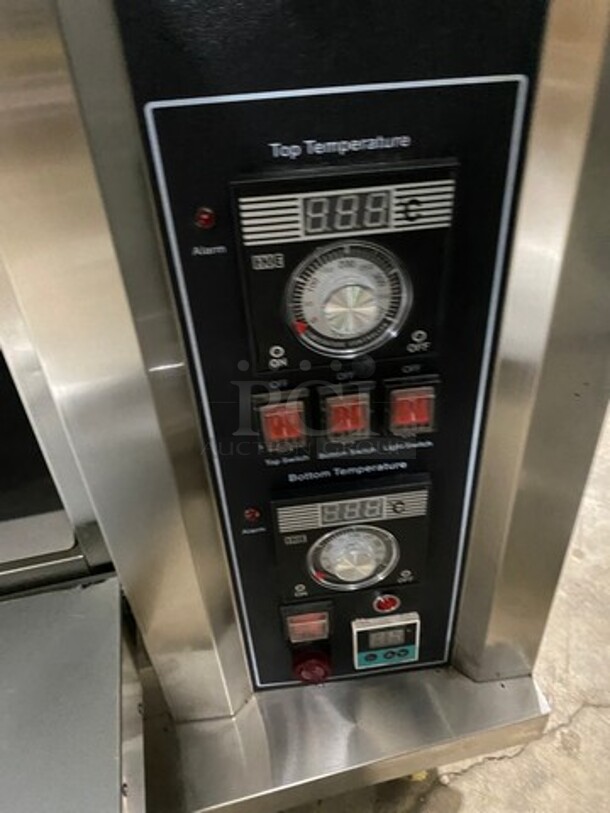 NEW! NEVER USED! OUT OF THE BOX! Astar Commercial Gas Powered Triple Deck Baking Oven! All Stainless Steel! On Casters! Model: HGB90Q - Image 10 of 12