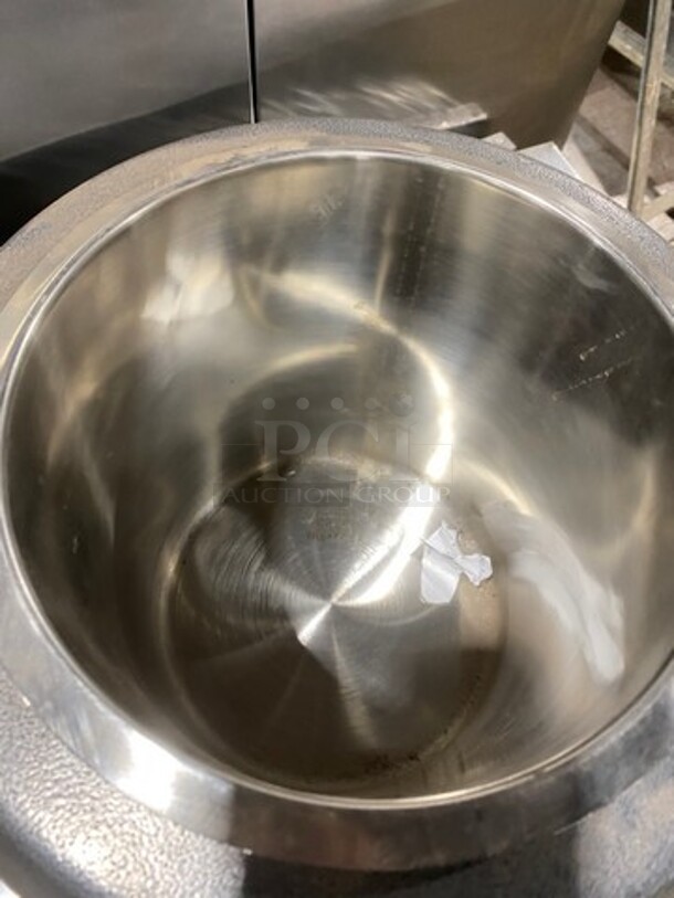 Thunder Group Commercial Countertop Food Warmer Soup Kettle! Model: SEJ31000G SN: 103950750 120V - Image 4 of 7