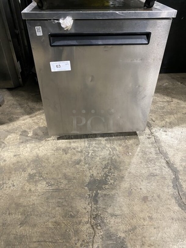 Delfield One Door Lowboy/Worktop Cooler! Model 406Star2 Serial 0701152D01728! 115V 1 Phase! On Casters! - Image 1 of 8