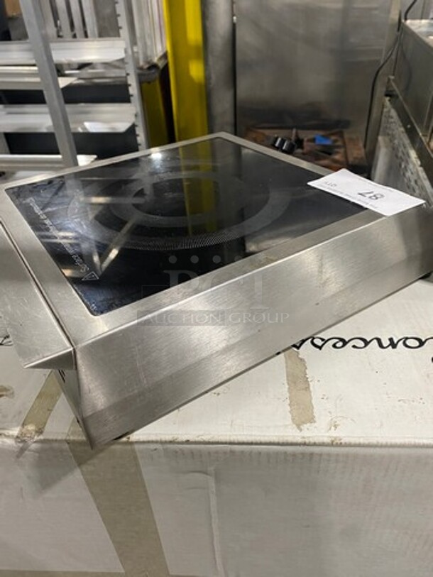 Avantco Commercial Countertop Electric Powered Single Burner Induction Range! All Stainless Steel Body!  - Image 4 of 6