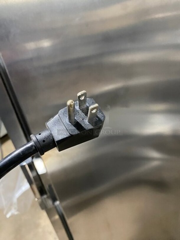 Turbo Air Commercial 2 Door Reach In Freezer! With Poly Coated Racks! All Stainless Steel! On Casters! Model: M3F472 SN: M3F4LAY010 115V 60HZ 1 Phase - Image 9 of 9